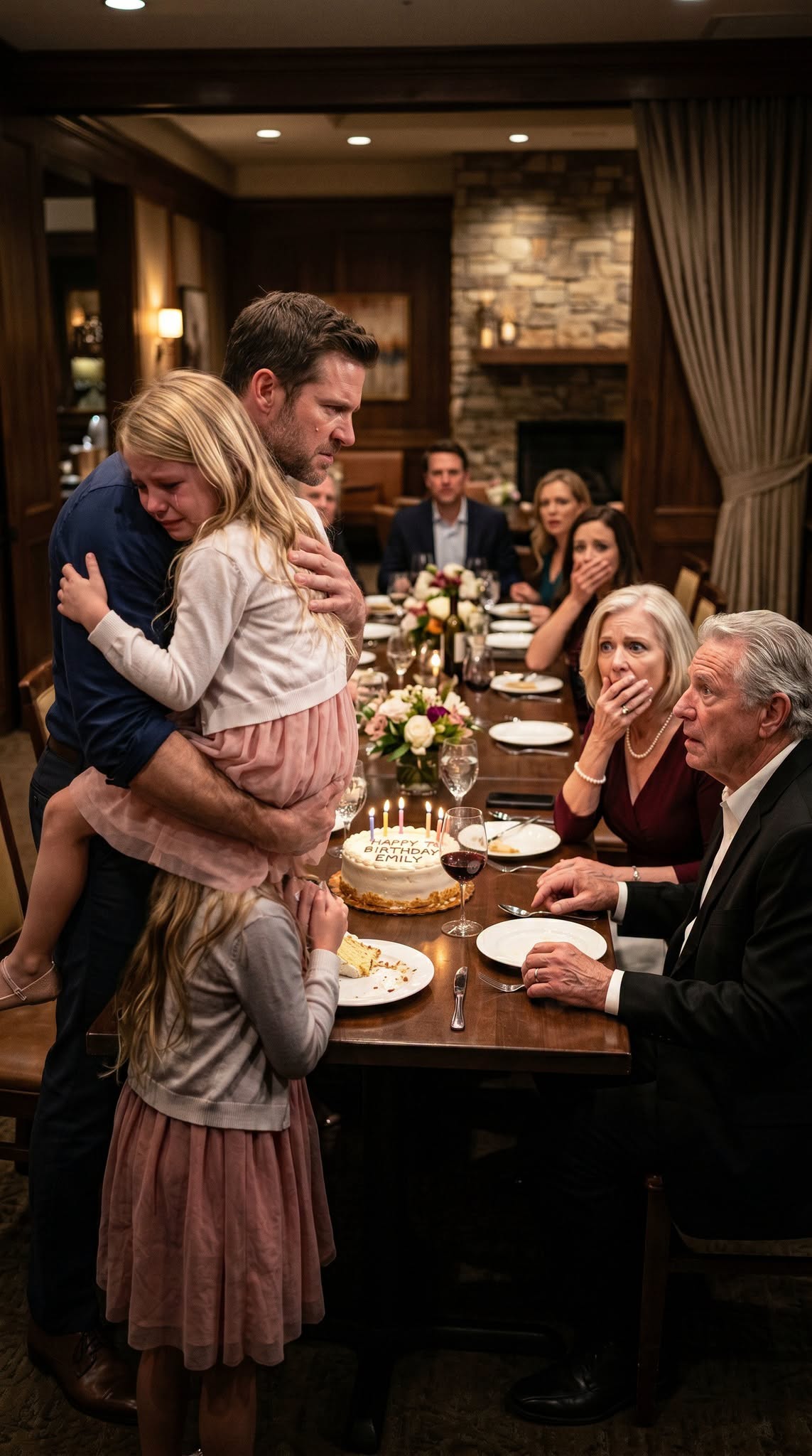 MY MOTHER THREW MY BIRTHDAY CAKE AT MY SEVEN-YEAR-OLD STEPDAUGHTER AND SAID SHE WASN’T REALLY MINE — THEN I LEARNED SHE HAD FOUND THE ADOPTION FILE I PAUSED TO PROTECT LILY