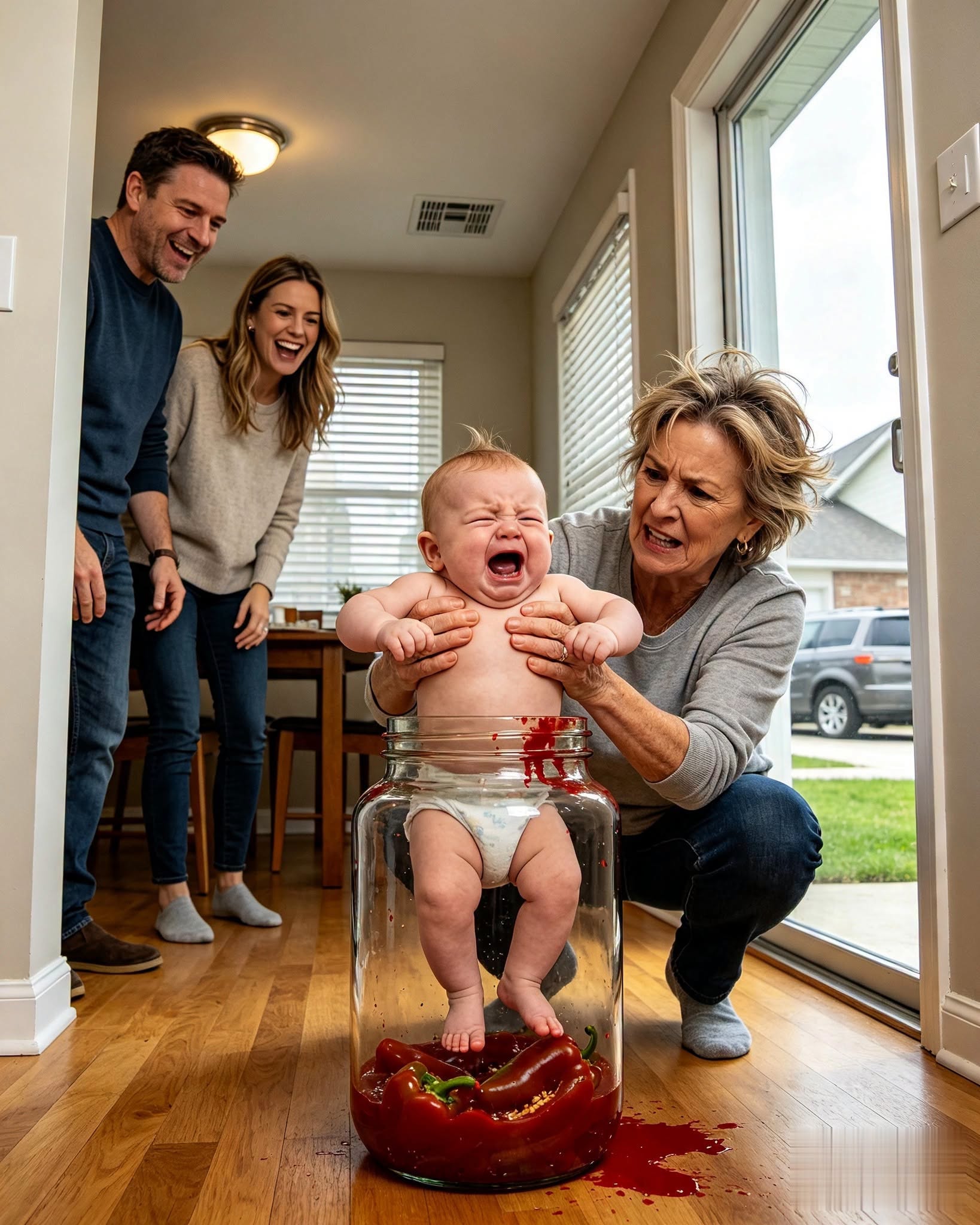 MY FATHER’S GIRLFRIEND PUT MY NEWBORN BROTHER PARTLY INSIDE A GLASS JAR — THEN MY FATHER SAID “SHE ONLY HAD HIM IN THERE FOR A SECOND” AND EXPOSED THE VIRAL CONTENT DEAL THEY HAD BEEN HIDING