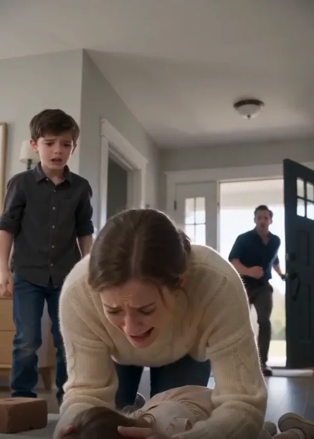 A TEN-YEAR-OLD BOY HIT MY DAUGHTER WITH A BRICK — THEN HE POINTED AT MY HUSBAND AND CALLED HIM “DAD”