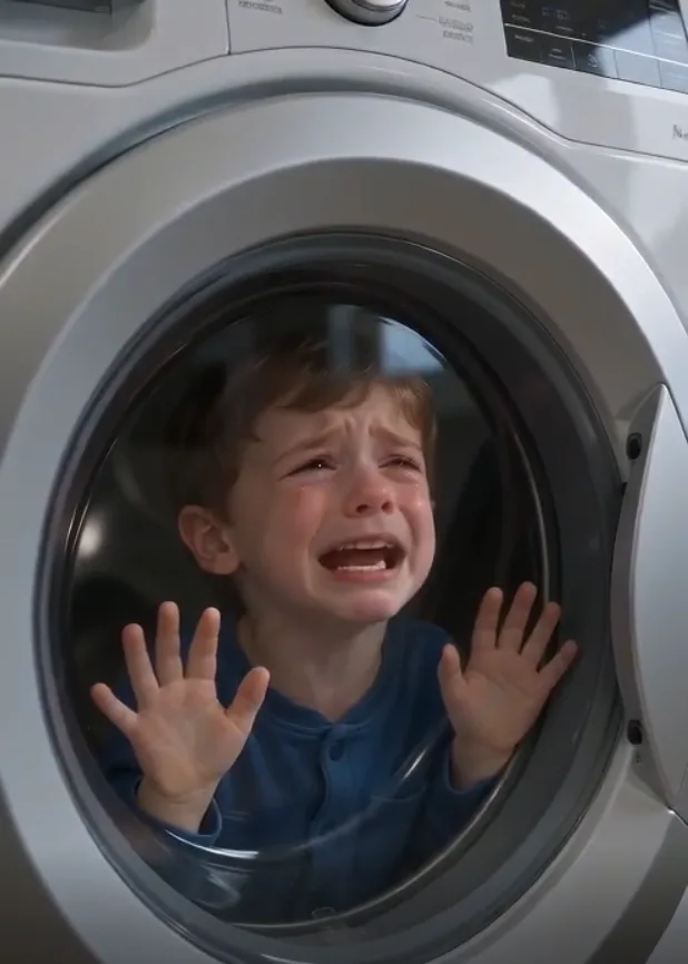 I FOUND MY TWO-YEAR-OLD CRYING INSIDE AN UNPLUGGED WASHING MACHINE — THEN THE SECURITY LOGS SHOWED MY HUSBAND HAD BEEN USING FEAR AS “DISCIPLINE” FOR MONTHS
