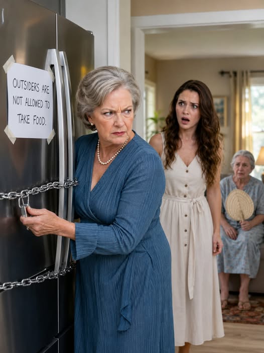 My Mother-in-Law Padlocked the Fridge So My Mom Couldn't Eat—She Had No Idea We'd Already Sold the House
