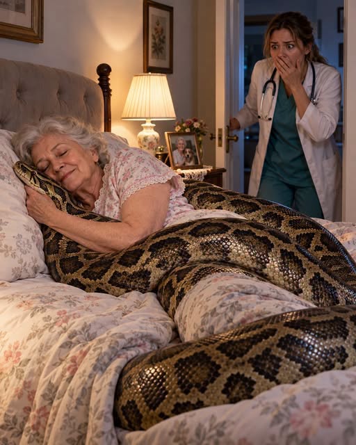 THE PYTHON IN MARGARET’S BED — What Her Veterinarian Daughter Discovered That Night