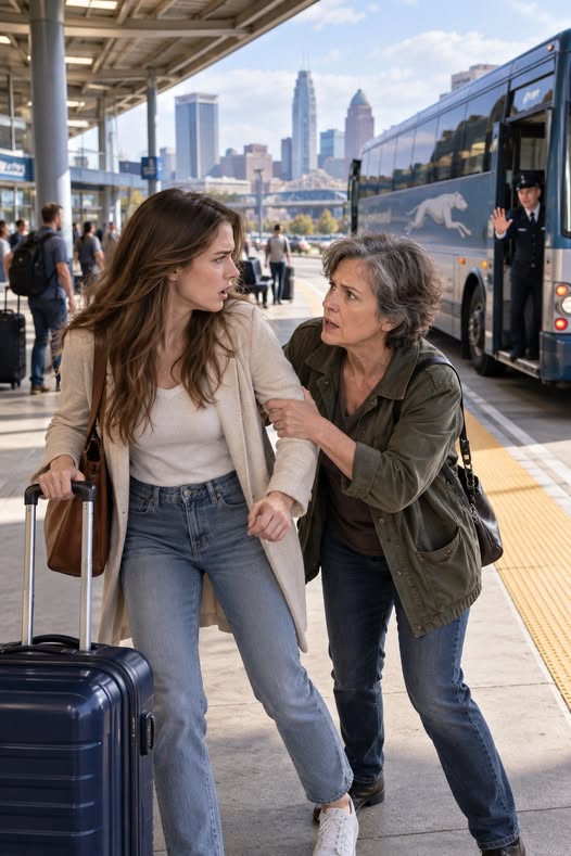 THE WOMAN WHO STOPPED MY BUS