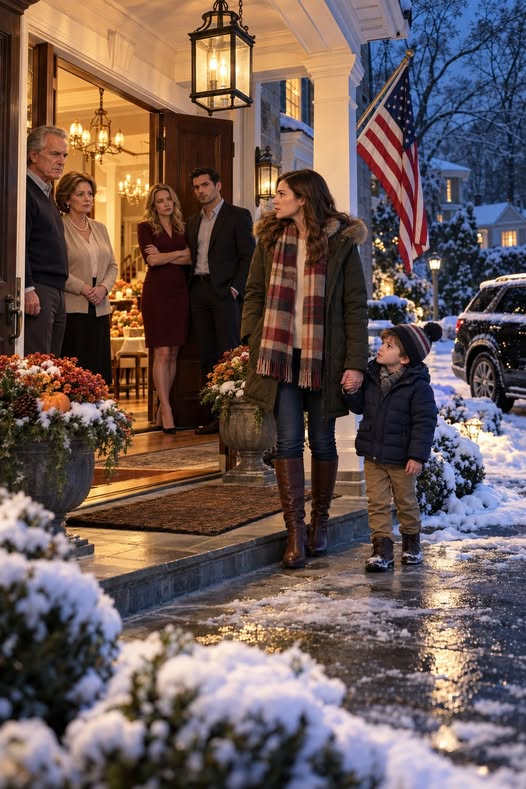 My Family Threw My Son and Me Into the Snow on Thanksgiving—Two Hours Later, They Learned Who Owned Their House