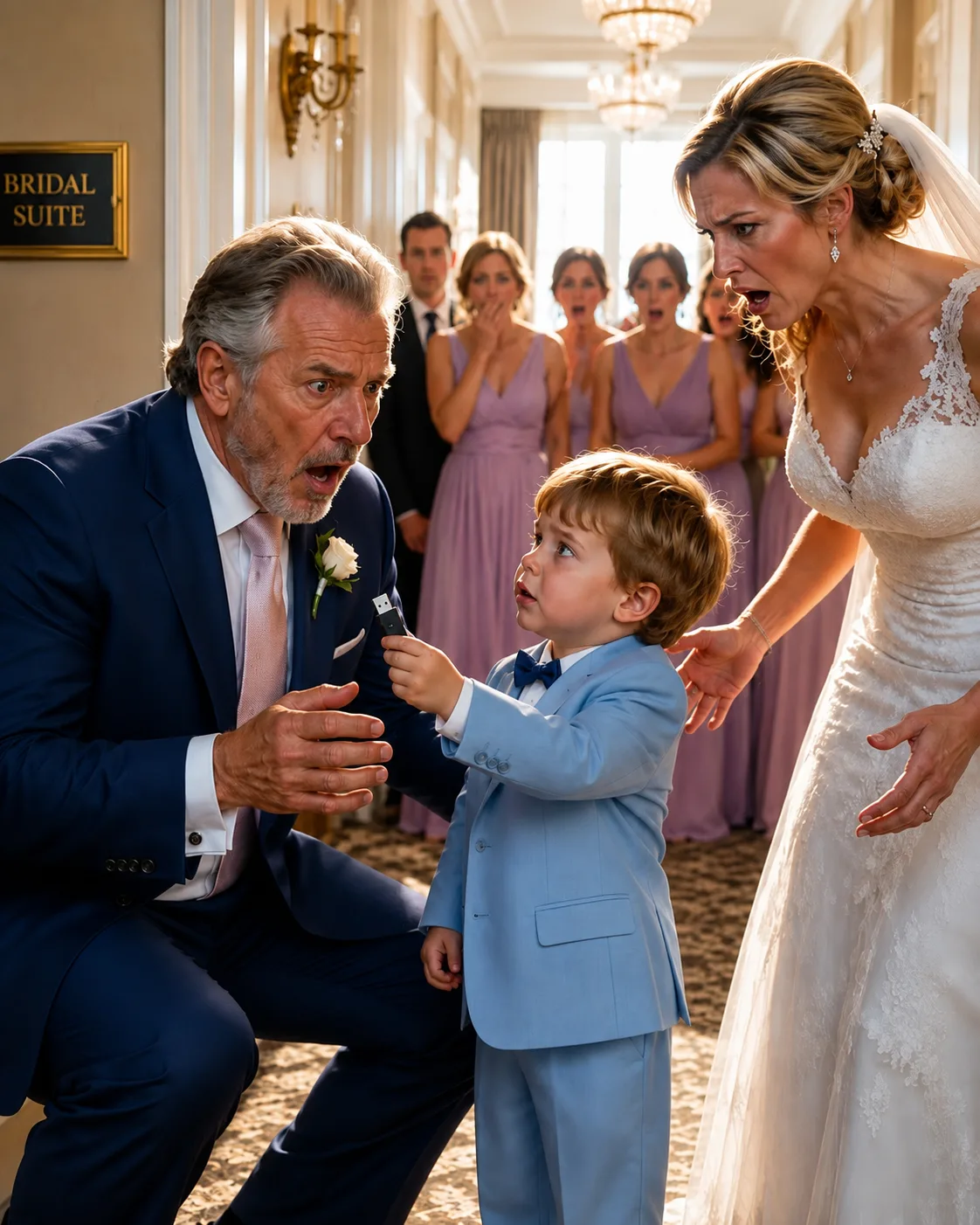 The USB My Grandson Gave Me Ten Minutes Before My Wedding