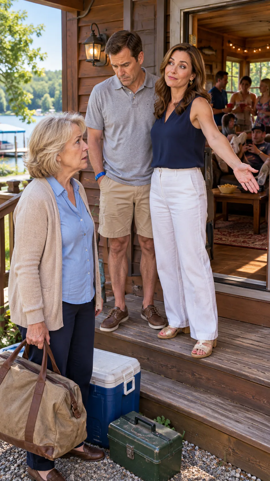 They Told Me There Was No Room in the Lake Cabin I Owned—Then the Marina Manager Asked Who Signed My Name