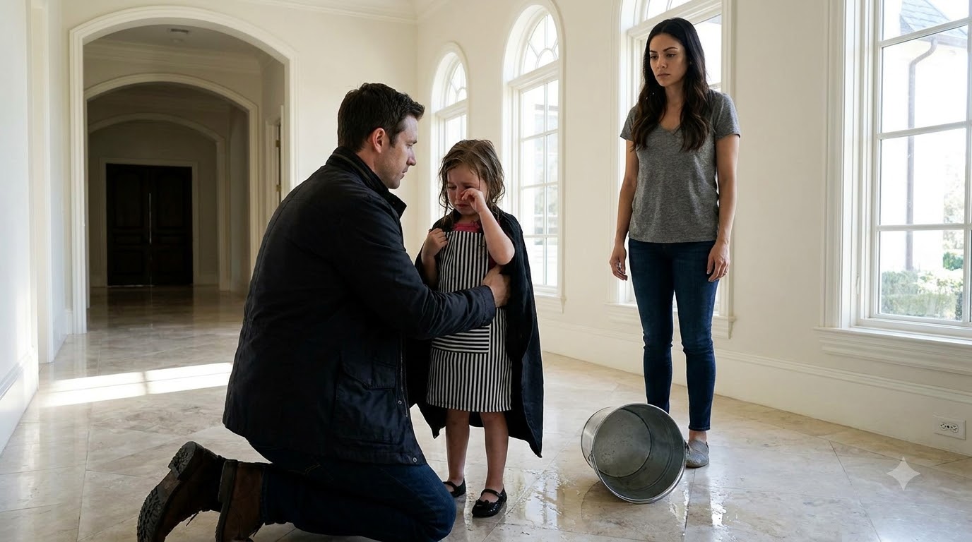 I Came Home Early and Found My Six-Year-Old Daughter Dressed Like a Maid—Then She Whispered What Happened to Emma