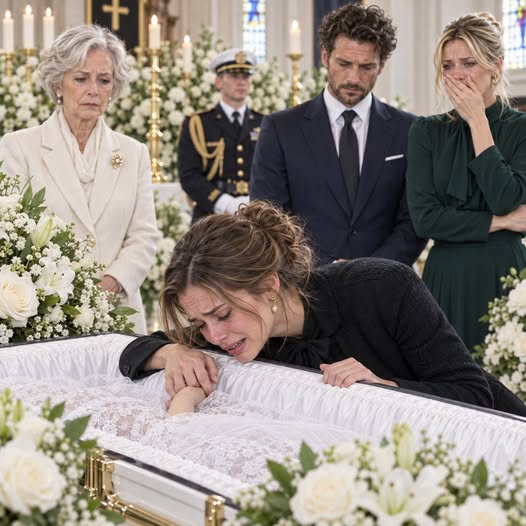 My Daughter Whispered From Her Coffin—And the Secret Beneath the White Satin Changed Everything