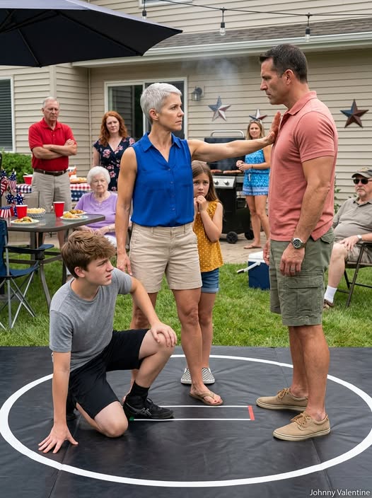 My Brother-in-Law Humiliated My Son at a Family Cookout—Then He Challenged the Wrong “Office Marine”