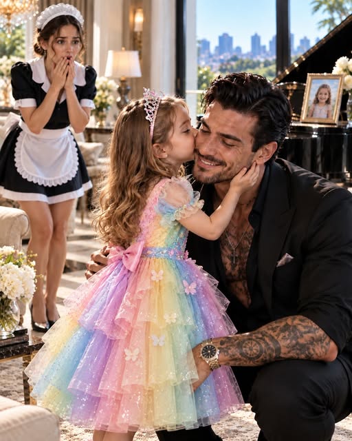 The Little Girl Who Kissed a Billionaire—Then Whispered the Secret His Dead Daughter Took to Her Grave