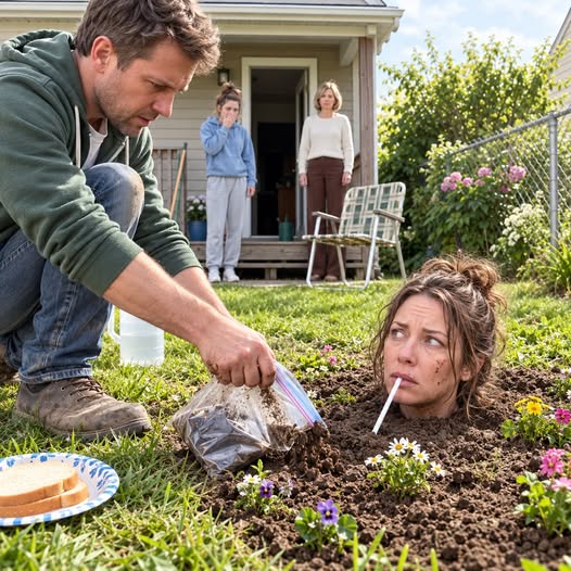 They Buried Me in My Own Garden to Teach Me Obedience—But They Never Knew My Phone Was Still Listening