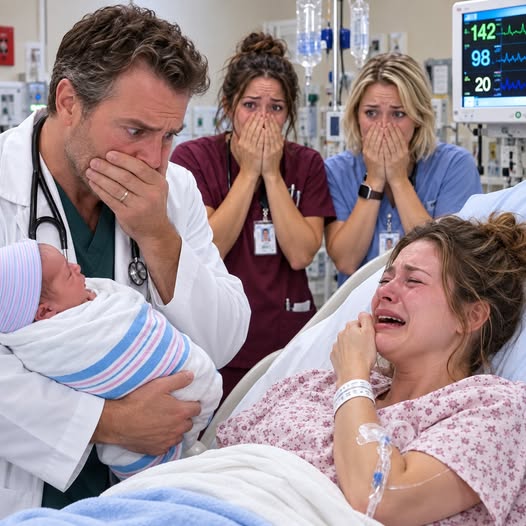The Doctor Cried When He Saw My Newborn—Then My Ex-Husband Walked Into the Room Smiling