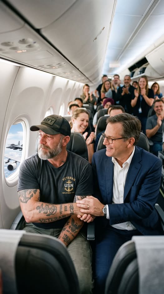 Two Fighter Jets Appeared Beside His Plane—Then the Pilot Said the Name of the Veteran in Seat 12A