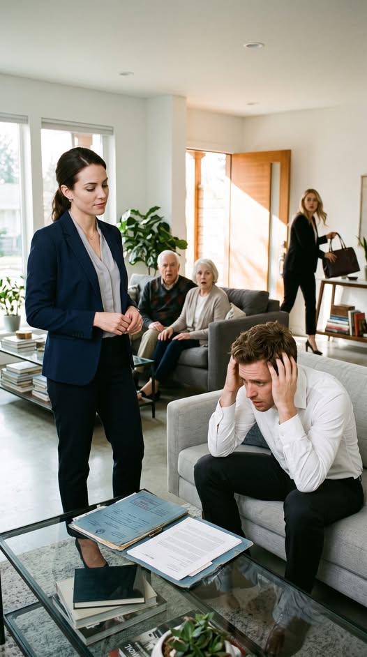 The Day I Paid His $300,000 Debt, My Husband Chose His Mistress—Then I Put One Blue Folder on the Table