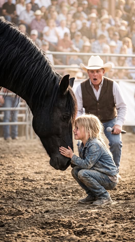The Million-Dollar Stallion Bowed to a Little Girl—Then She Revealed Who He Really Belonged To