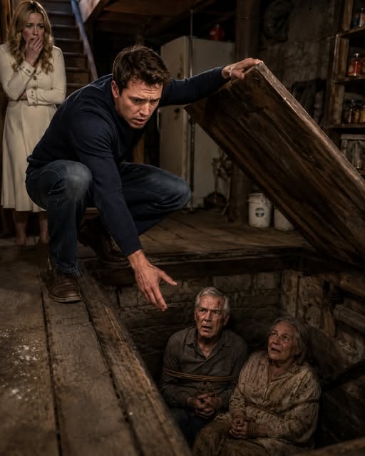 He Came Home for Christmas—Then Three Knocks Beneath the Kitchen Floor Exposed His Sister’s Darkest Secret
