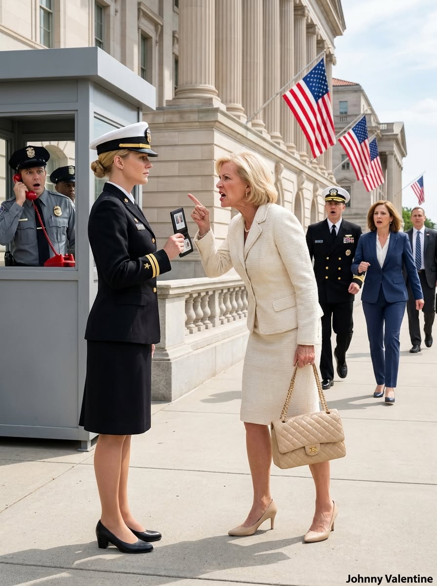 My Mother Called Me “Just a Desk Clerk”—Then the Base Guard Saw My Badge and Saluted