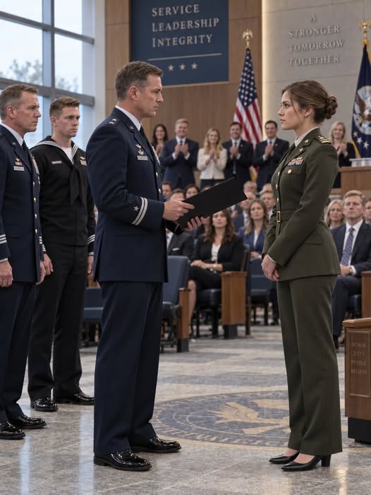 They Called Her a Navy Dropout—Until a Four-Star General Stopped the Ceremony for Her