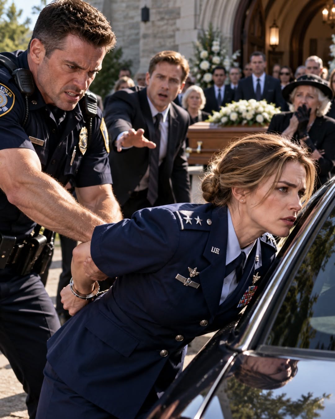 The Day They Handcuffed a Three-Star General at Her Mother’s Funeral