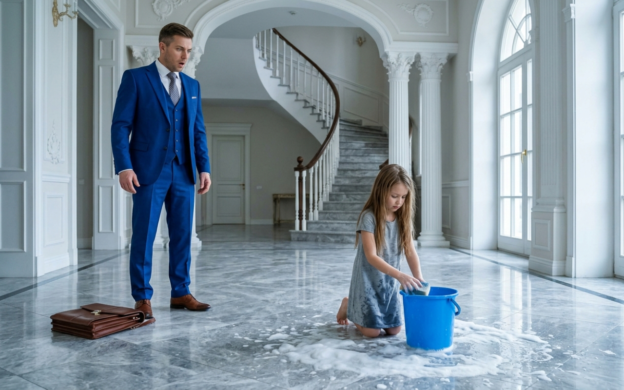 PART 2: The house was too grand for a child to be kneeling on its cold floor.