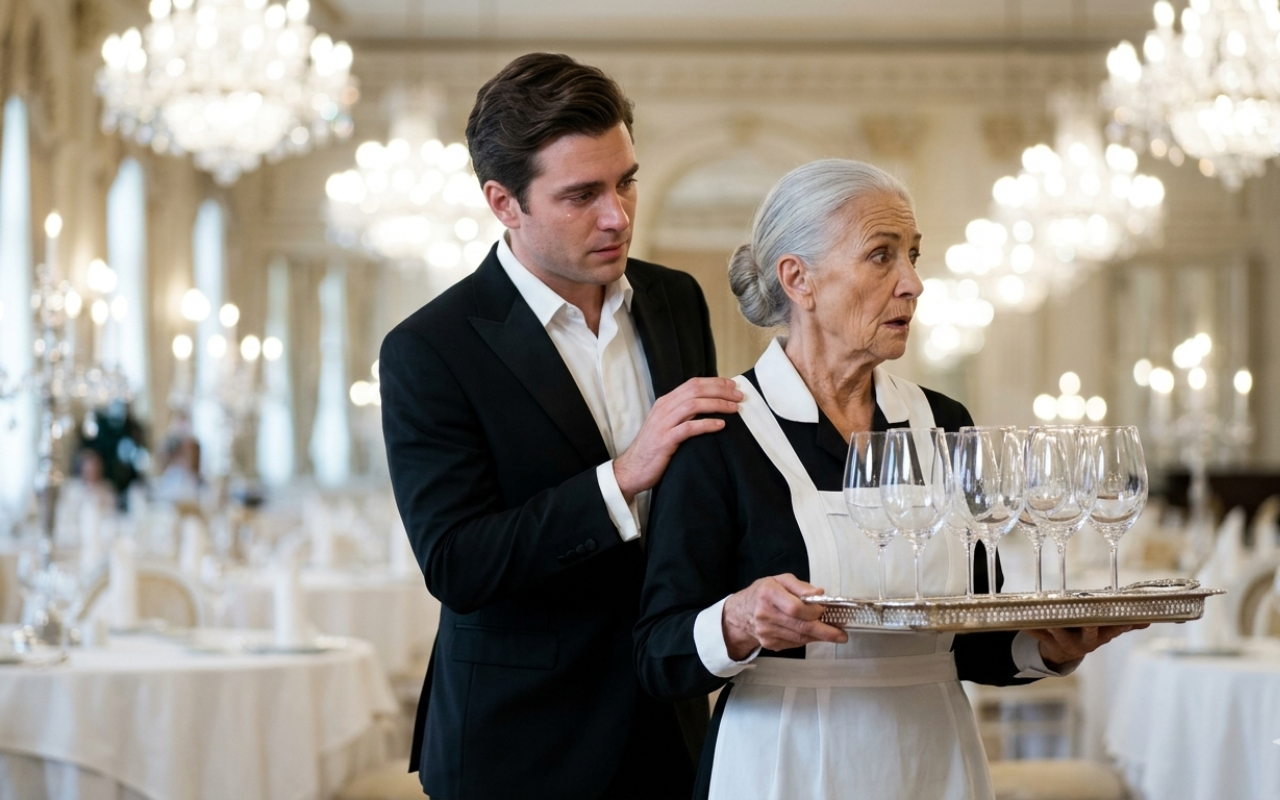 PART 3: The thunderous applause of the dining room swirled around them, but to Julian, the only sound that mattered was the soft, ragged breath of the woman against his chest.