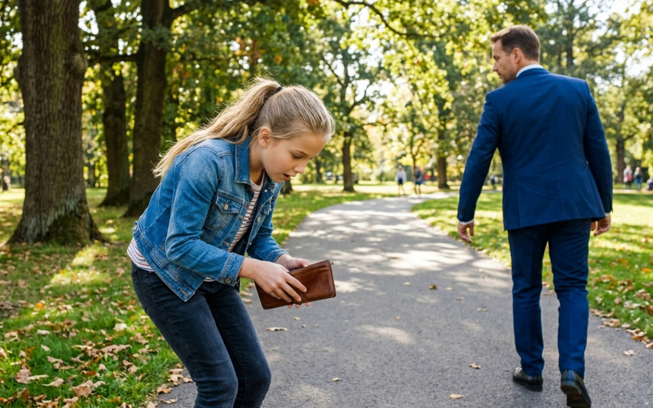 PART 2: She found a stranger's wallet in the park… But the photo inside revealed a secret that had been buried for seven years.