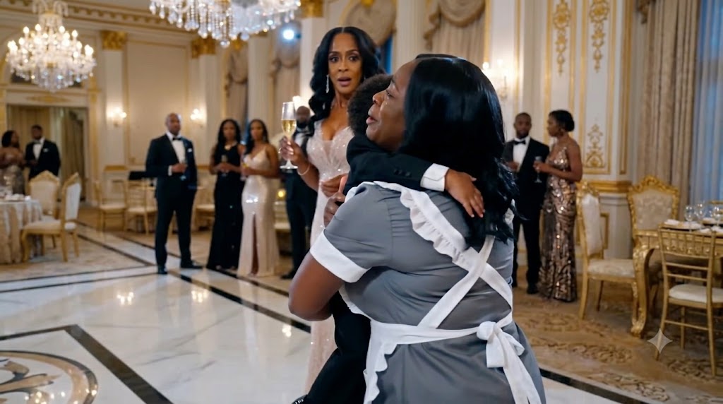 SHE WAS BURIED TWO YEARS AGO. TONIGHT, HIS SON CALLED THE ENGAGEMENT GALA HOUSEKEEPER "MOMMY."