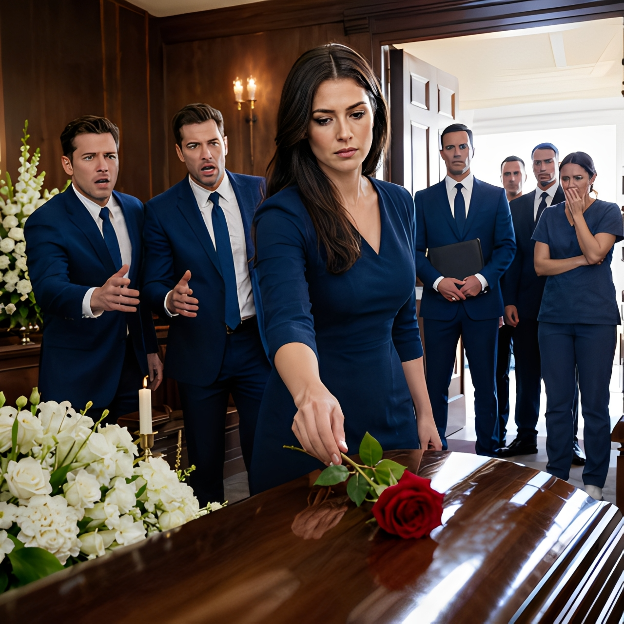The first thing my brothers did at our father’s funeral was laugh at my dress. The second was tell me I had already lost.