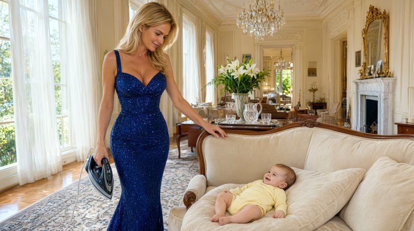 Maid: Get away from that baby right now!