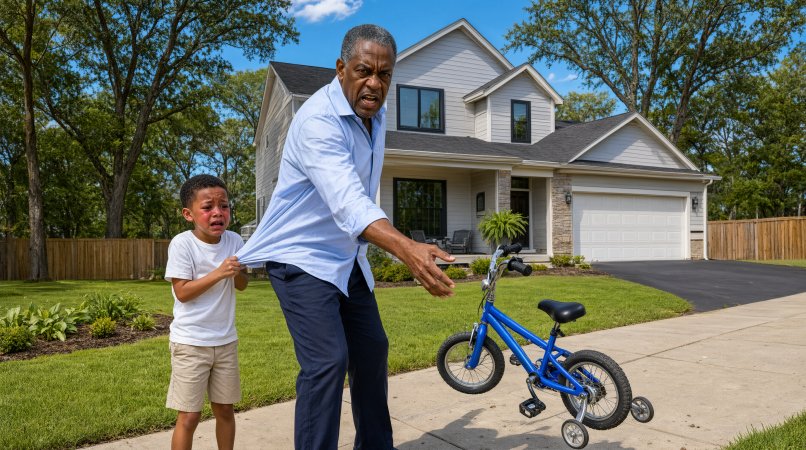Chapter 1: The Bicycle "Stop crying."