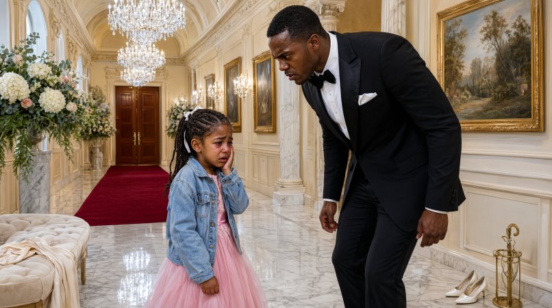 Three weeks before the wedding, eight-year-old Lily stopped calling him "Dad."