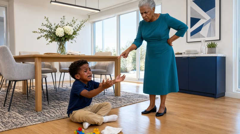 💥 Six-year-old Leo Bennett reached for a cookie.
