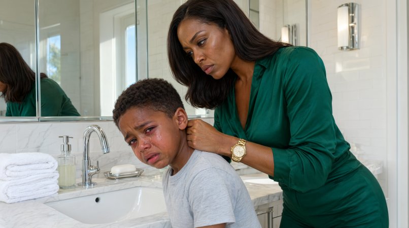 "Monique believed no one could see how she treated her husband's eight-year-old son.