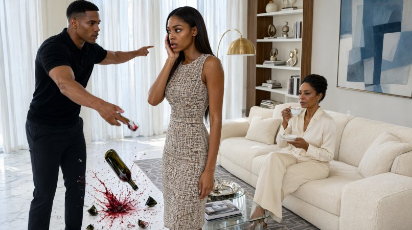 "Either you clean my mother's apartment tonight…
