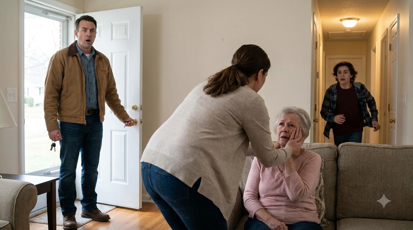 I Came Home From Work and Saw My Wife Hit My Mother—What Happened Seconds Later Changed Our Family Forever