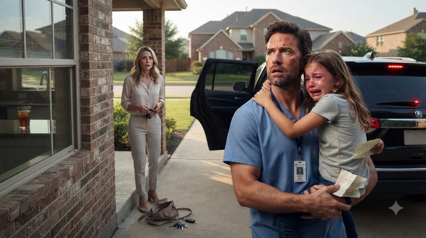 My Wife Said My Daughter Was Taking A Nap Upstairs — Ten Minutes Later, I Heard Her Pounding On The Car Window