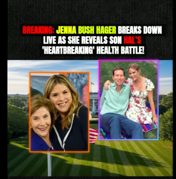 The world stops for Jenna Bush Hager as she faces every parent’s worst nightmare! Beyond the cameras and smiles, find out the ‘Shocking’ reality behind son Hal’s worrying condition that has the nation’s favorite anchor in tears—will a miracle be enough?