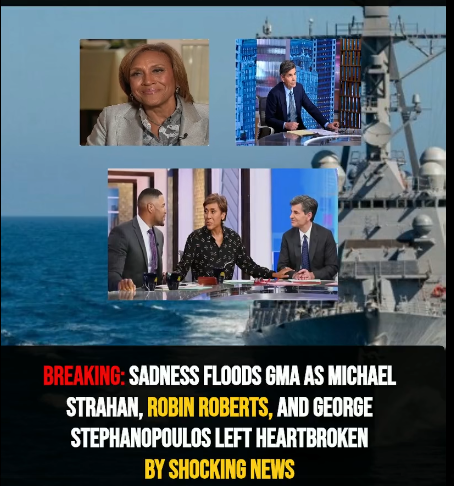 BREAKING: The GMA Studio Is in Tears — Michael, Robin, and George Left Shaken by Shocking News