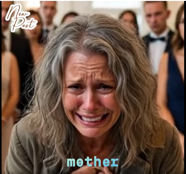 my lavish wedding, the chandeliers sparkle—but all eyes lock on my mother, Rosa, stepping in with worn clothes and tired hands. My fiancée’s mother whispers, “How embarrassing.” My bride hisses, “Make her leave.” And I… I do the unthinkable: “Mom, you don’t belong here. Go.” She trembles. “I stitched through nights so you could stand tall.”