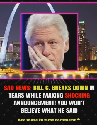 Bill C, with tears in his eyes, makes a heartbreaking announcement!