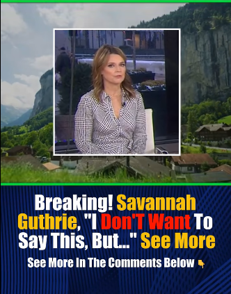 Breaking! Savannah Guthrie surprised fans by hinting she and her husband may have been living