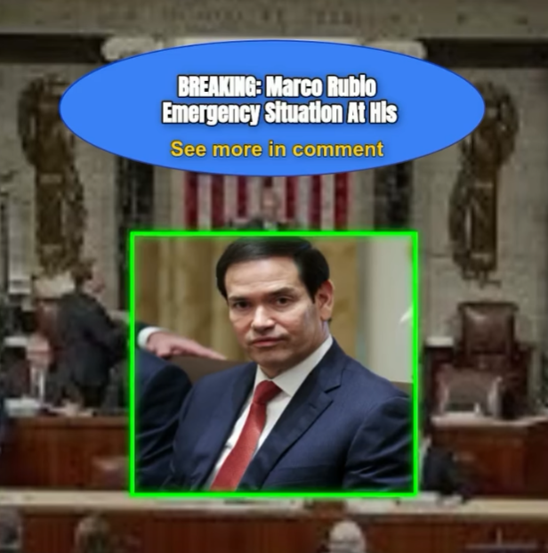 1BREAKING: Emergency Situation Involving Secretary of State Marco Rubio At His Home - President Trump Has Been Notified