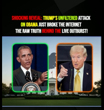 LIVE TV EXPLOSION, Donald Trump Takes Aim at Barack Obama, What Happened Next Shocked Millions - NTTMEDIA