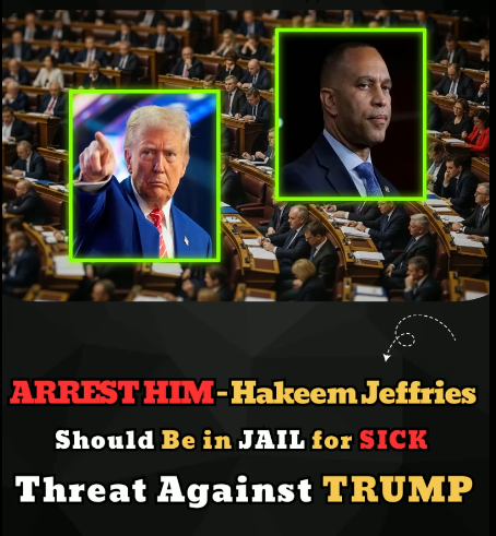 ARREST HIM! House Minority Leader Hakeem Jeffries Should Be In JAIL For Sick Stunt Against President Trump