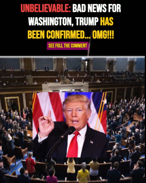 A Quiet Trump Moment in Washington Raises Loud Questions omg