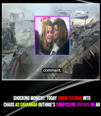 Savannah Guthrie Collapses Live On The Today Sho - story