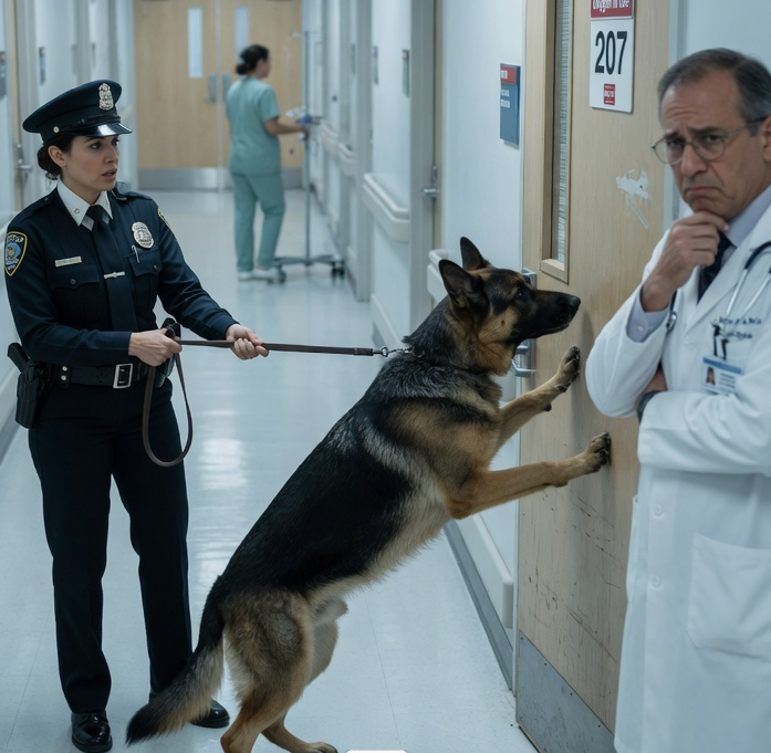 T8.Everyone Said Room 207 Was Empty… But One K9 Refused to Believe It