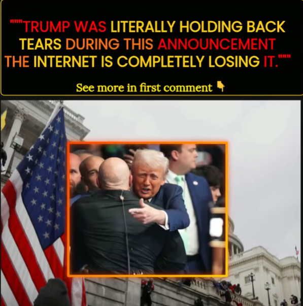 A Reflective Moment From Donald Trump in Washington..news see