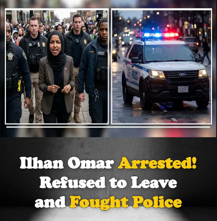 Ilhan Omar Arrested - Refused to Leave and Fought Police
