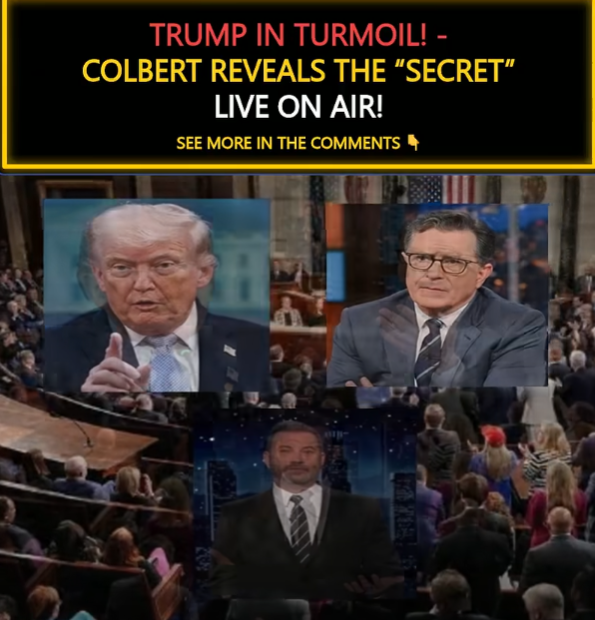 🚨 TRUMP IN MELTDOWN! — Colbert Drops the "Secret" Live on Air! an